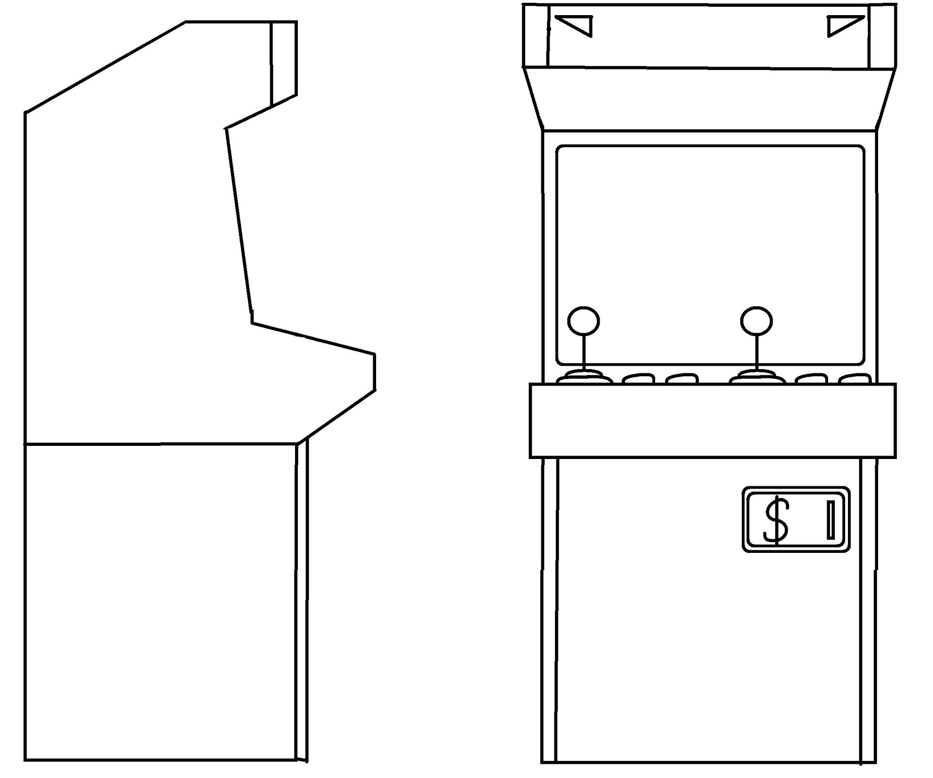 Arcade Machine Base by Big-Time99 on DeviantArt