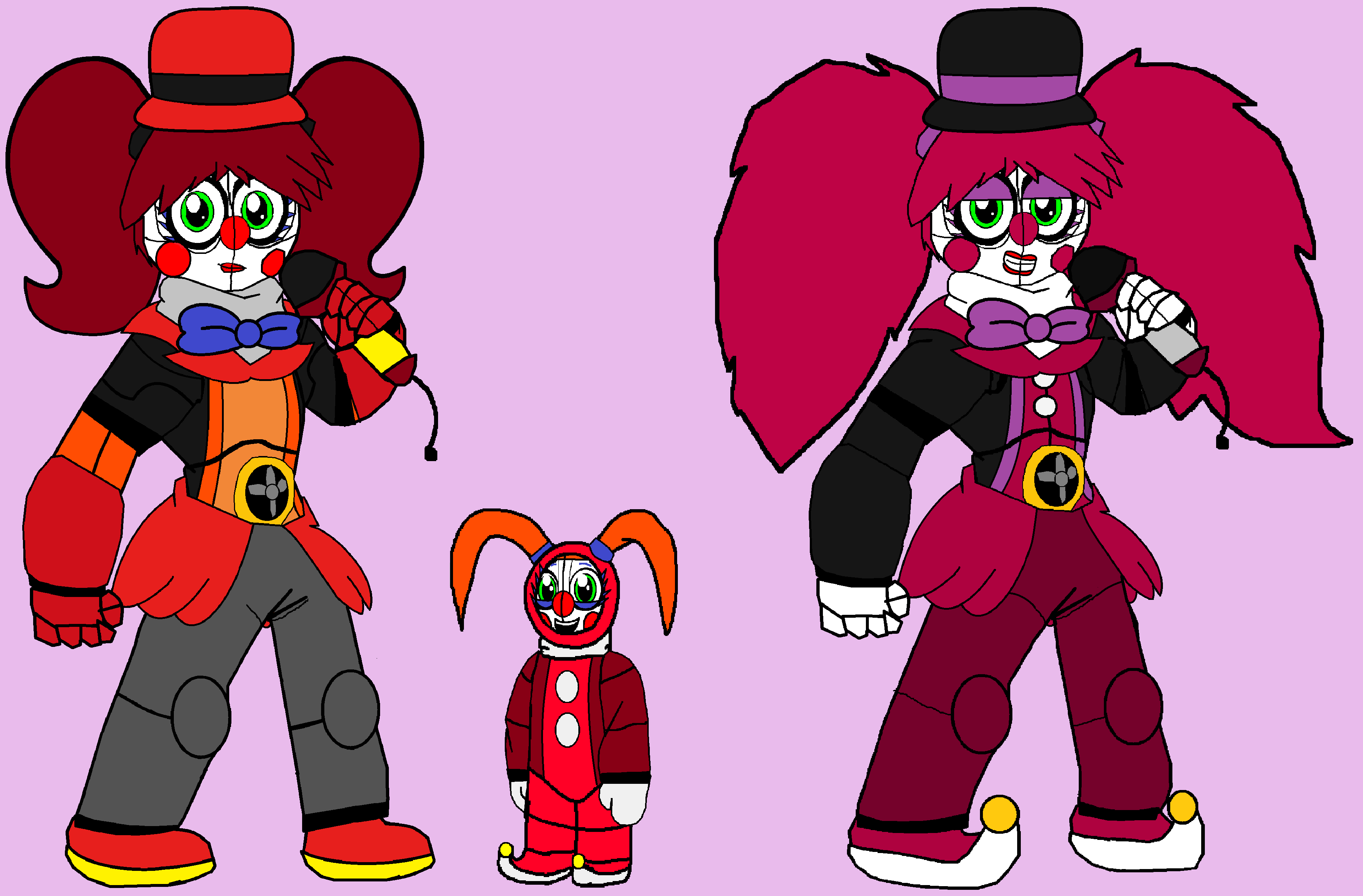 Red Baby, Reborn Baby, And Redborn Baby FNAFTALE by Big-Time99 on ...