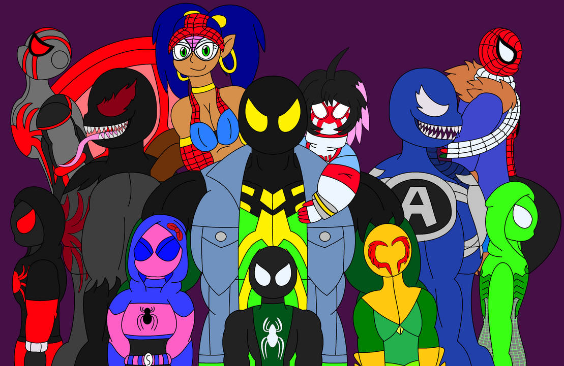 Big-Time With His Spidersona Friends by Big-Time99 on DeviantArt