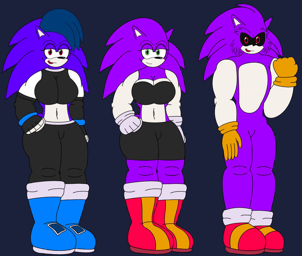 Needlemouse Base Needlemouse Trio by Big-Time99 on DeviantArt