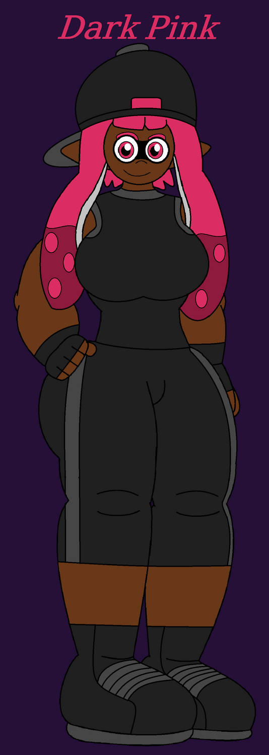 Deviantart Dark Inkling Dark Pink The Inkling Girl(Bonus OC Gift) by Big-Time99 on DeviantArt