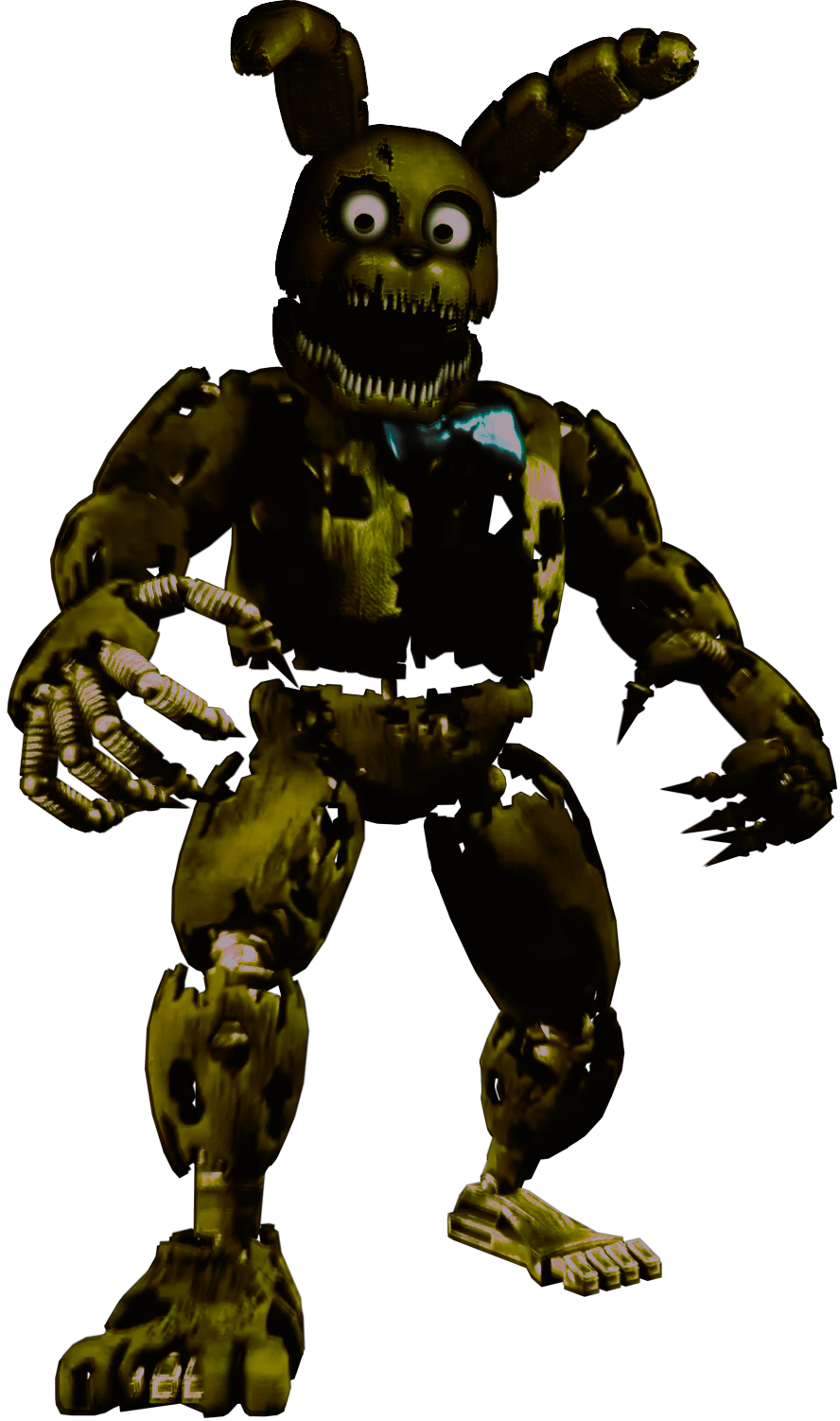 Five Nights At Freddys 4 Png - Nightmare Springtrap And Plushtrap