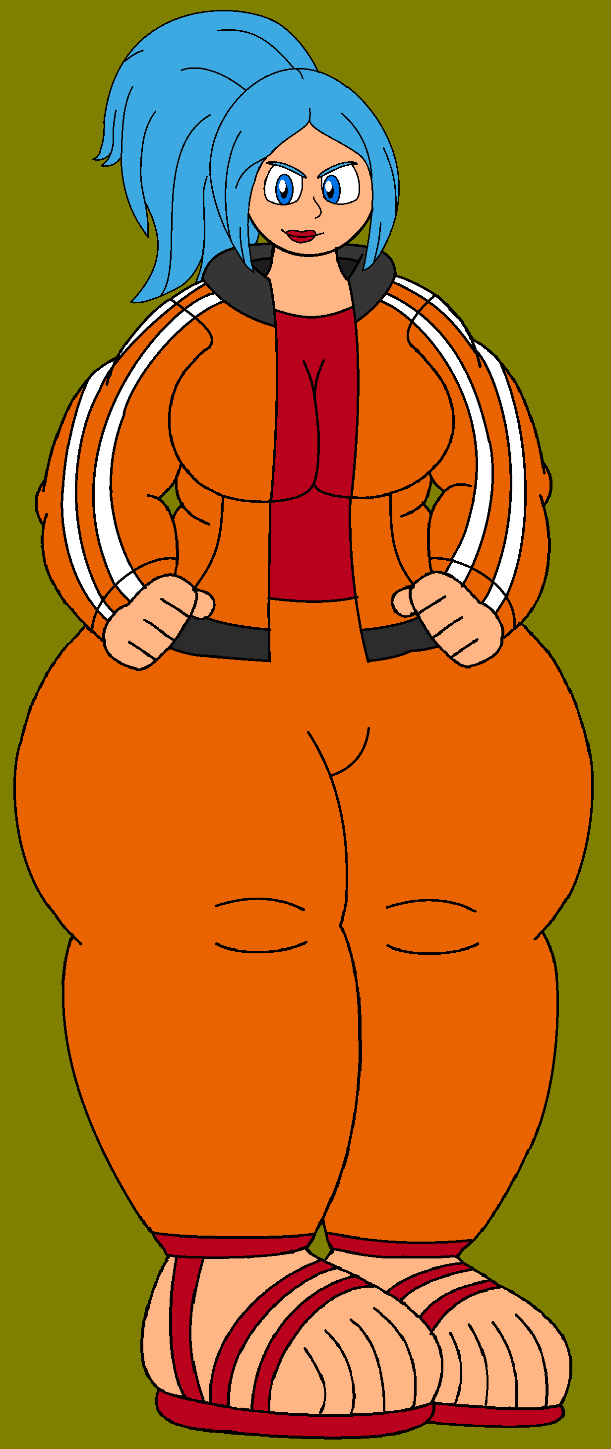 Future Bulma My Version V2 by BigTime99 on DeviantArt