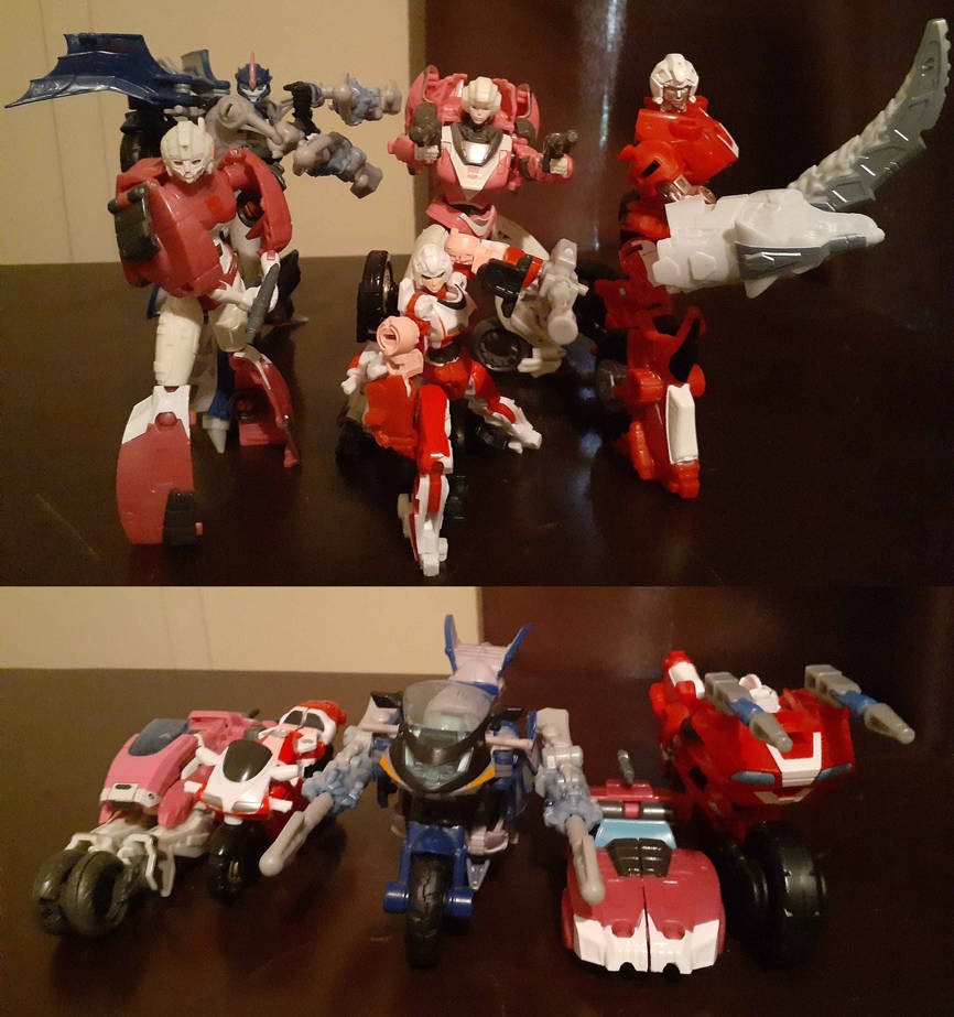 All My Arcee Figures i Collected by Big-Time99 on DeviantArt