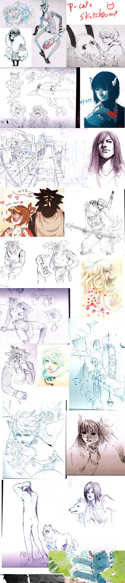 sketchdump 4 by P-cate