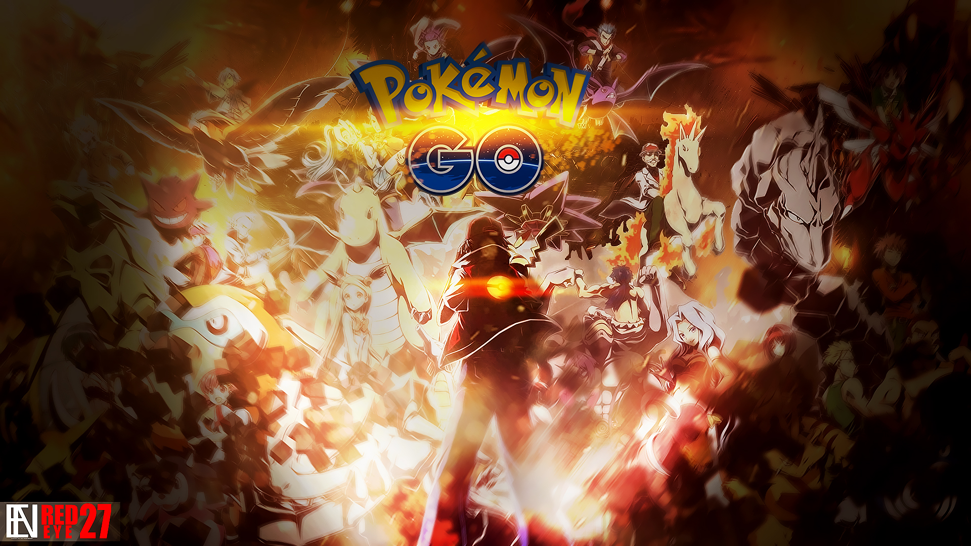 Pokemon Go Wallpaper By Redeye27 On Deviantart Pokemon Go Wallpaper By Redeye27 On Deviantart