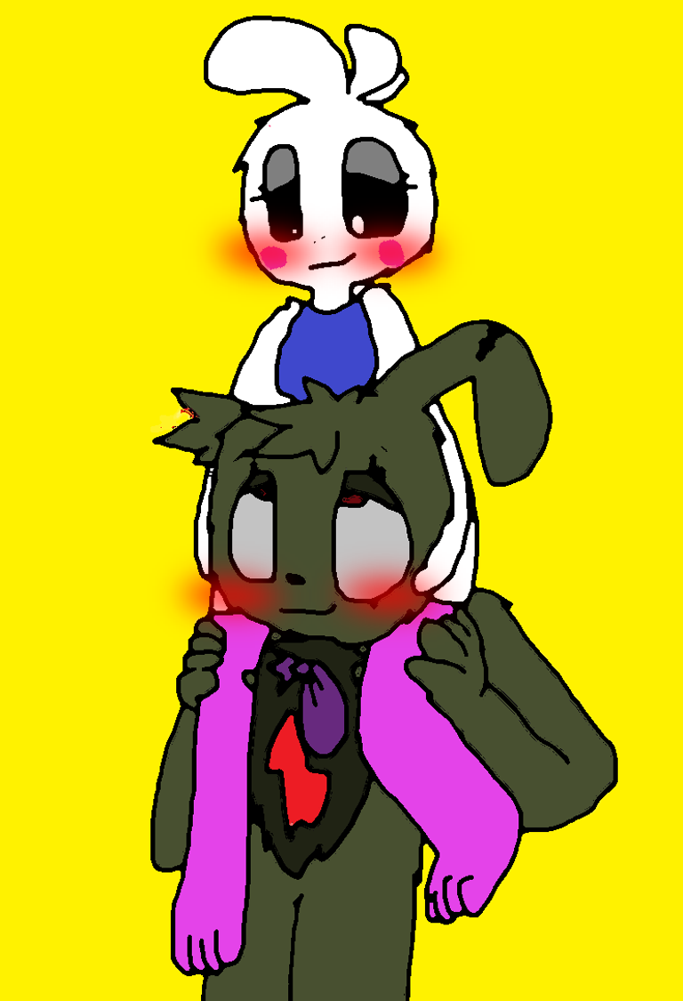 Fanart FNAF- Nightmare x Plushtrap loli kawaii by Aventureira16 on  DeviantArt