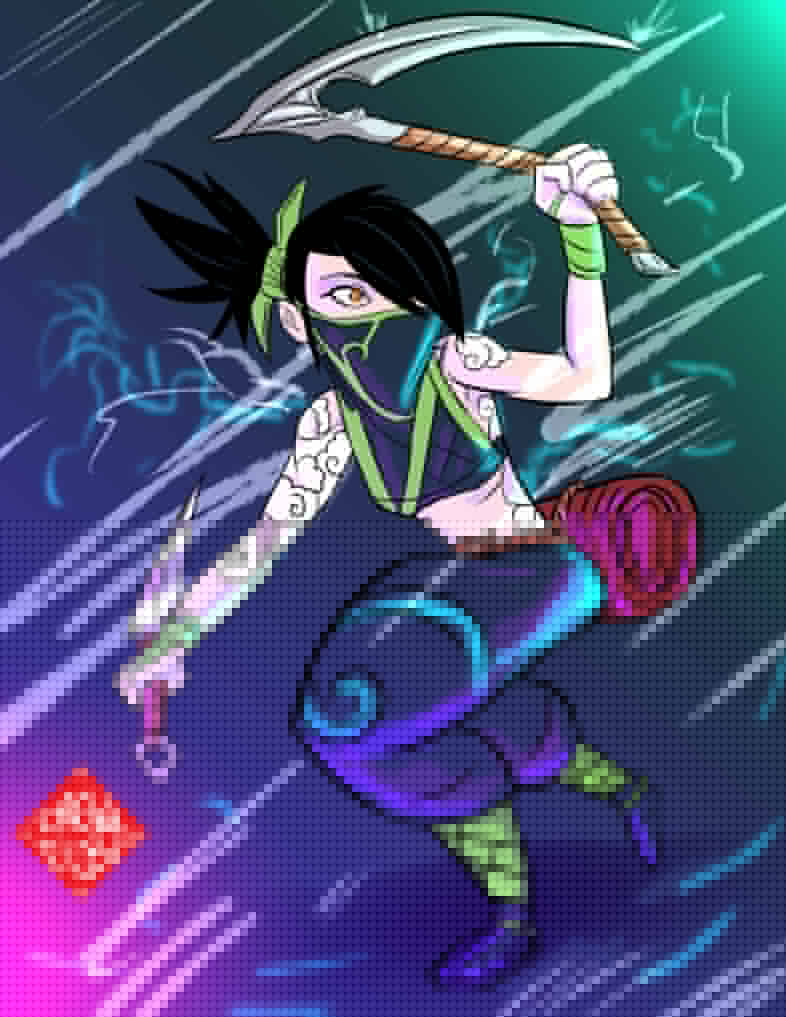 Akali by DREWELBI on DeviantArt