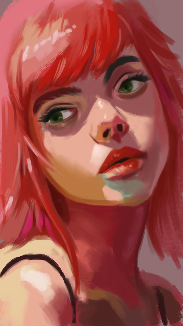 Pink Potrait Pink Portrait by DroppZone on DeviantArt