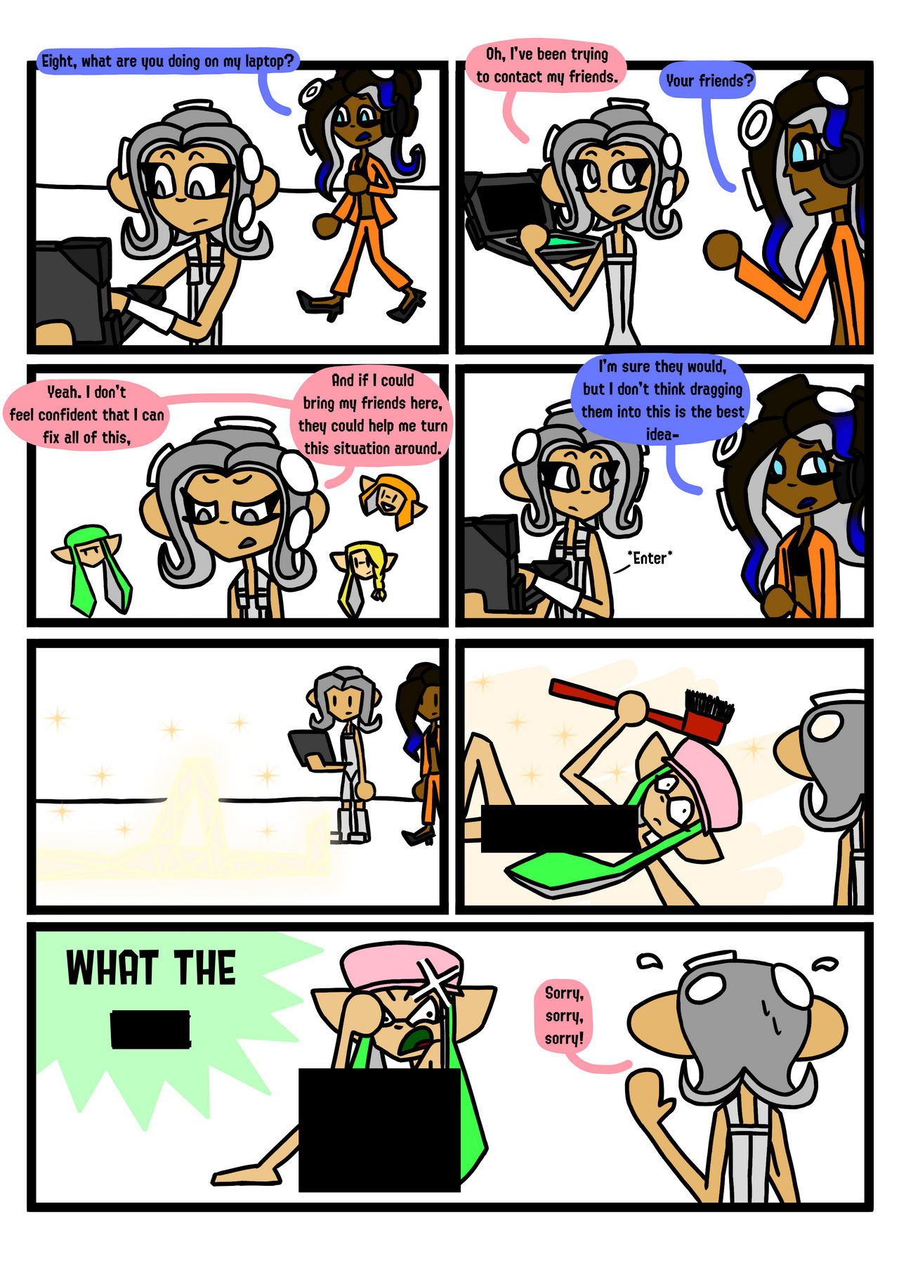 Comic 13 Splatoon by ThatNeo on DeviantArt