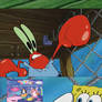 Mr. Krabs Burns Peppa Pig Cinema Party