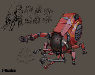 Small Mech for Rhaimar Archives (2/4)