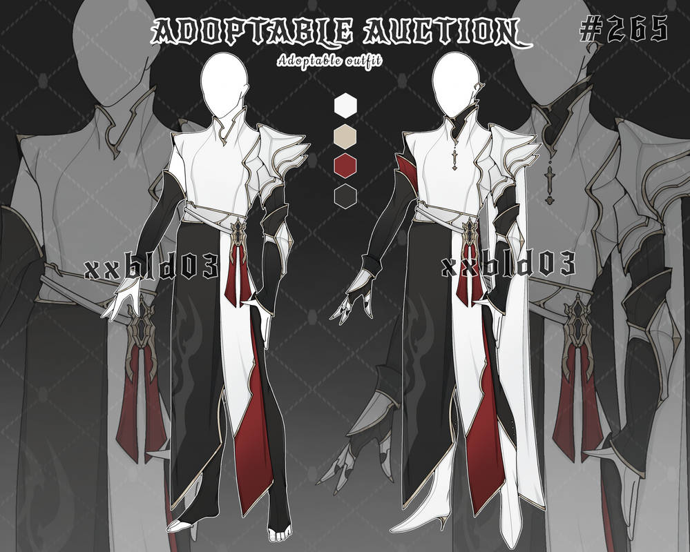 [CLOSED] ADOPTABLE AUCTION OUTFIT #265 by xxbld03 on DeviantArt