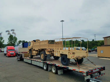 Military Truck and Trailer II