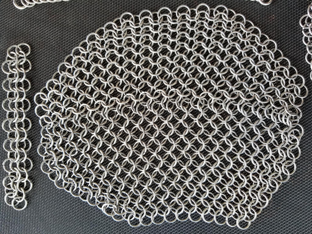 Chain Mail Samples and Bits-05 by SkyfireDragon on DeviantArt