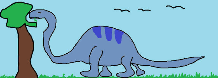 MS Paint Sauropod