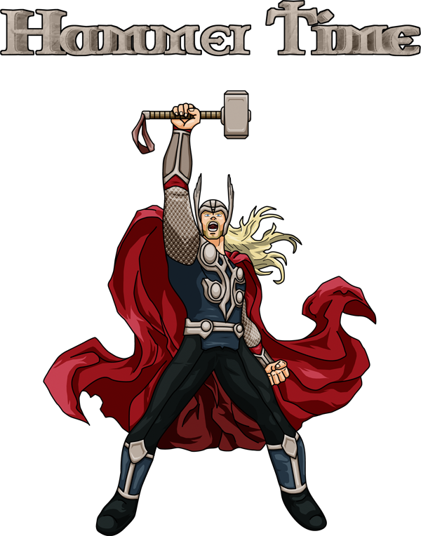 Thor - Hammer Time by crula on DeviantArt Thor - Hammer Time by crula on DeviantArt