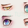 Eye tutorial: drawing and digitally coloring eyes