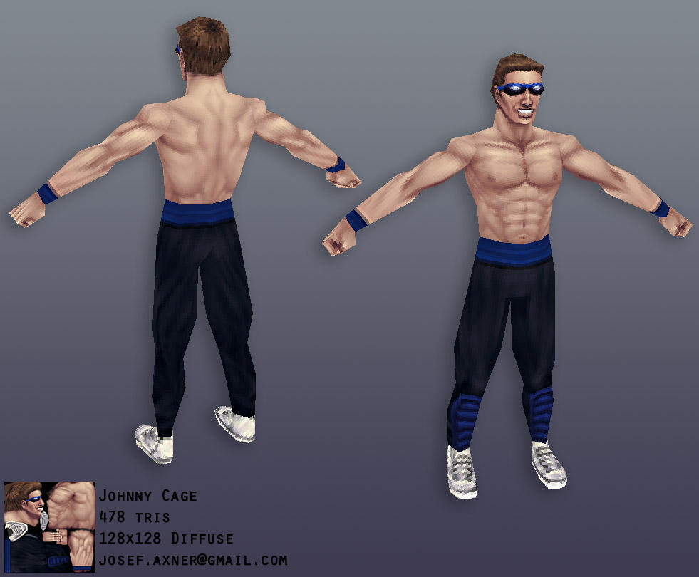Johnny Cage by mGlottalstop on DeviantArt