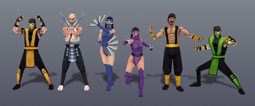 Mortal kombat 3 personagens by joeldiuel on DeviantArt