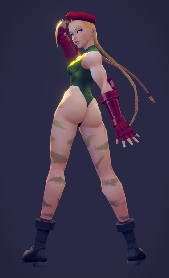 Cammy White [Street Fighter] - 3D model by JChengVA (@JChengVA