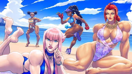 Street Fighter 6 Beach Party 2023