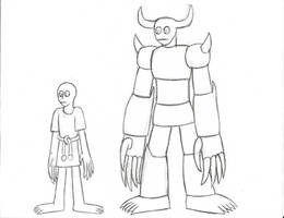 Slenderian and Zalgolian headcanon design