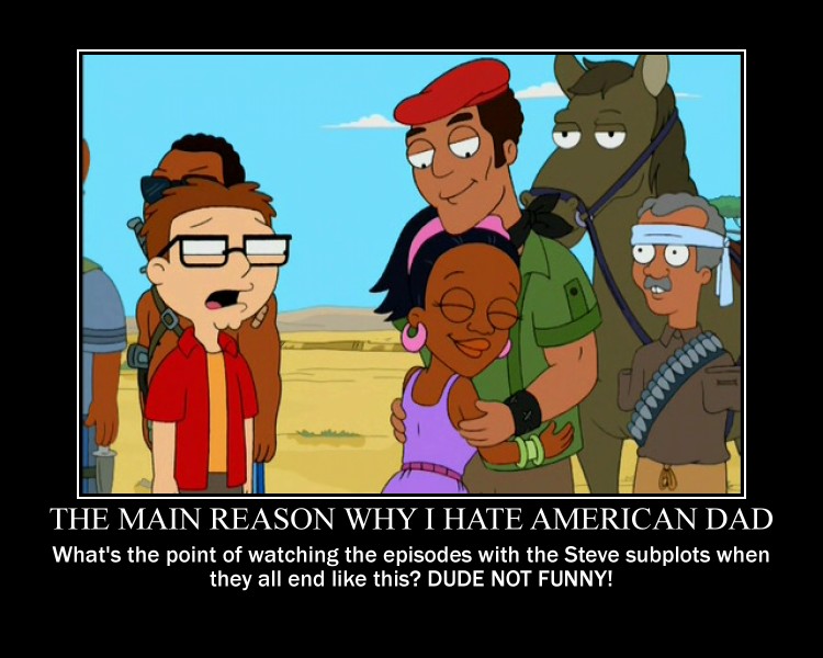 American Dad Demotivational