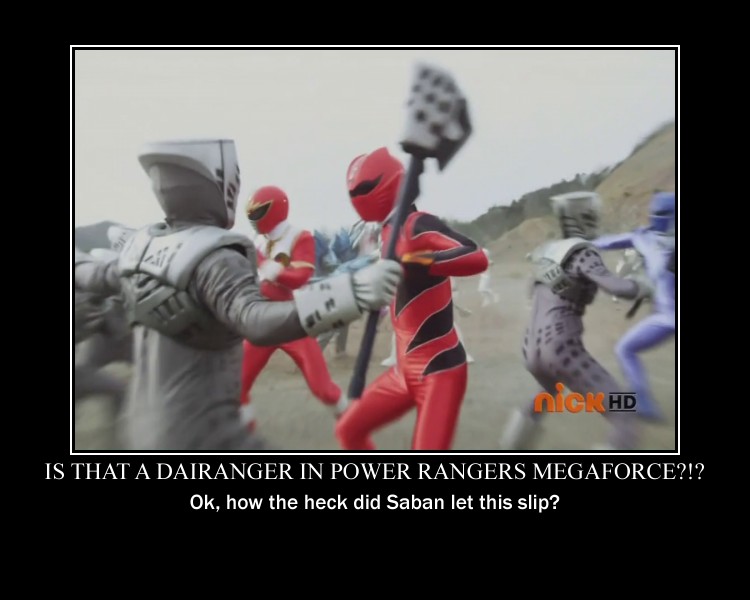 Power Rangers Megaforce Demotivational