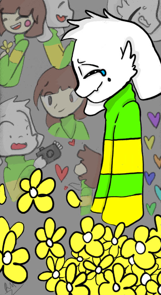 UnderTale Asriel by VixxenArts on DeviantArt