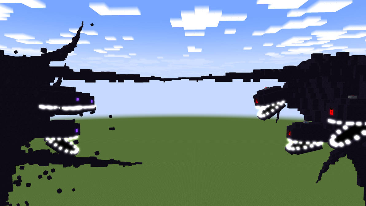 Chipped wither storm vs wither storm by DarioFabian on DeviantArt