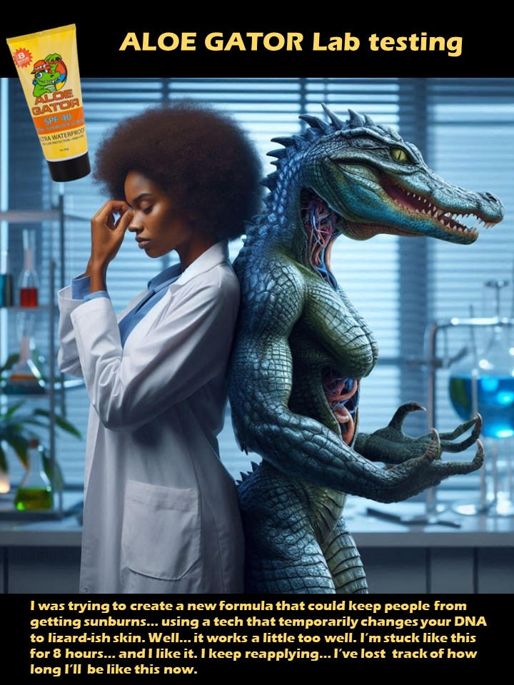 Gator Lab Basel Aloe Gator Testing by atlas345 on DeviantArt