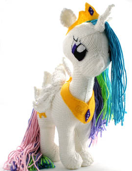 First Big Celestia - Knitted Plush