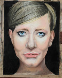 Cate Blanchett: Pastel Portrait