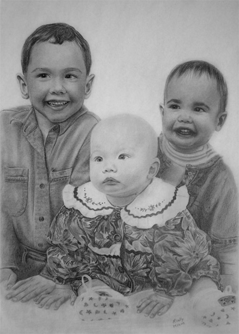 Gift -Picture of a drawing- by Mirally