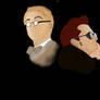 Unfinished good omens art