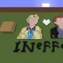 Good Omens minecraft art | Heart was unfinished