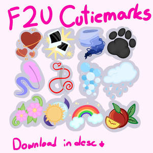 F2U MLP Cutie Marks/Designs