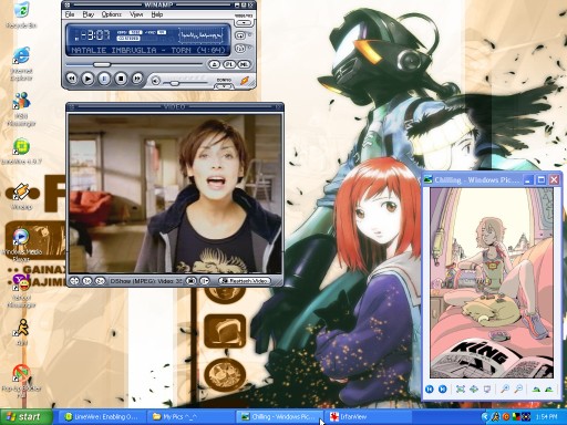 my desktop on Moosic