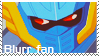 Blurr fan stamp