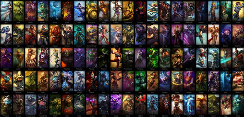 100 Champs of LoL