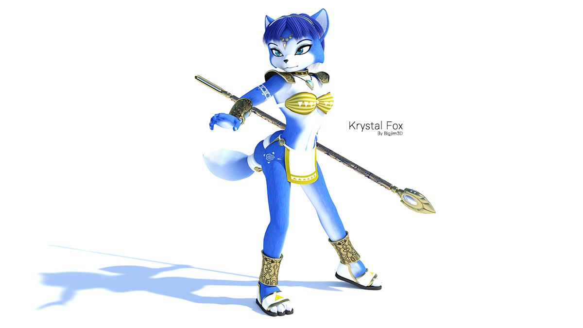 Krystal Fox - Fighting wallpaper