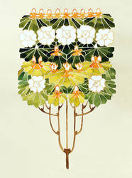 Art Nouveau Flowers 2