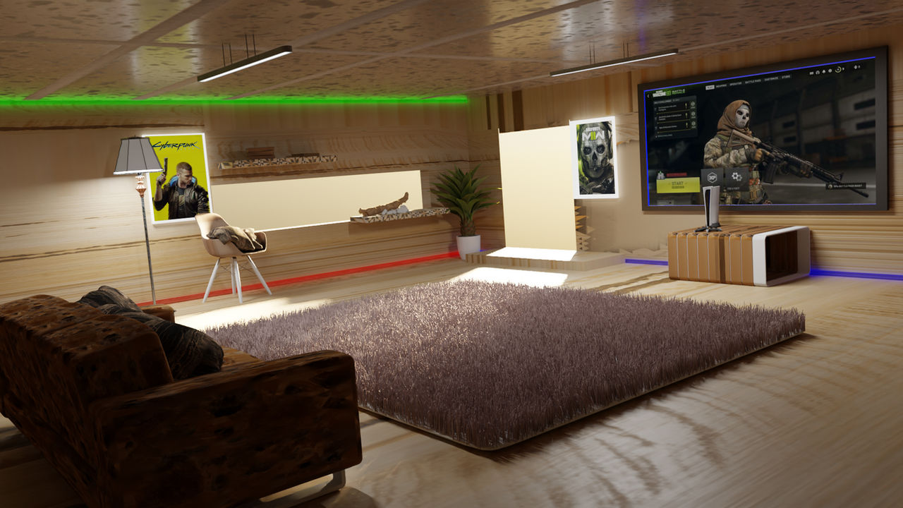 Gaming Deviantart Gaming Living Room V1.0 by 67Rockz on DeviantArt