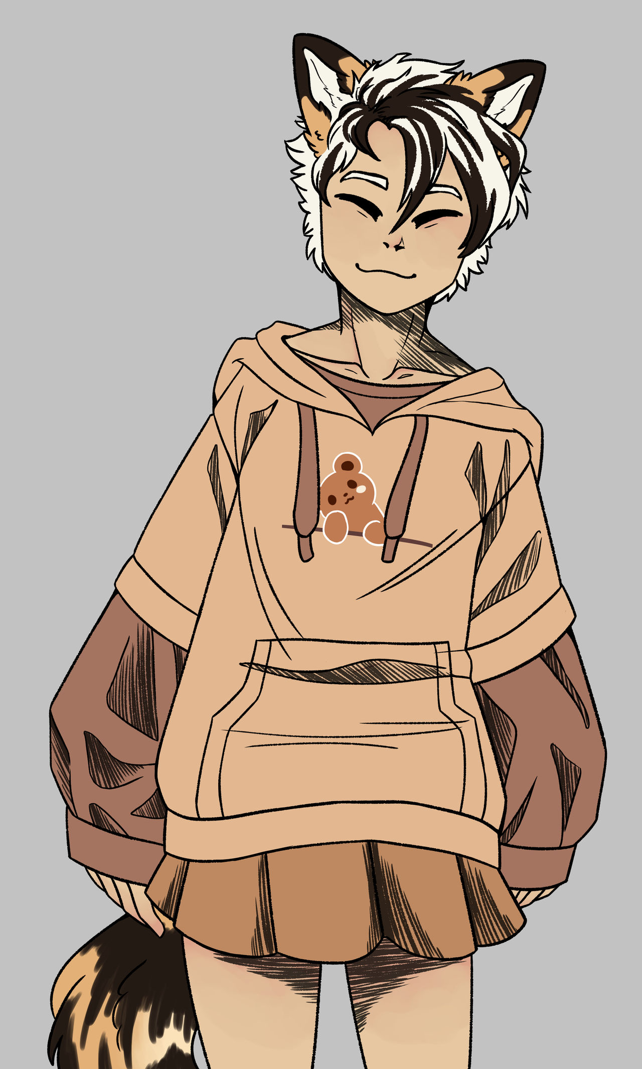 Milo Human Human Milo In A Bear Hoodie by Anyratac on DeviantArt