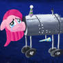 Sad Pinkie Pie In An Iron Lung