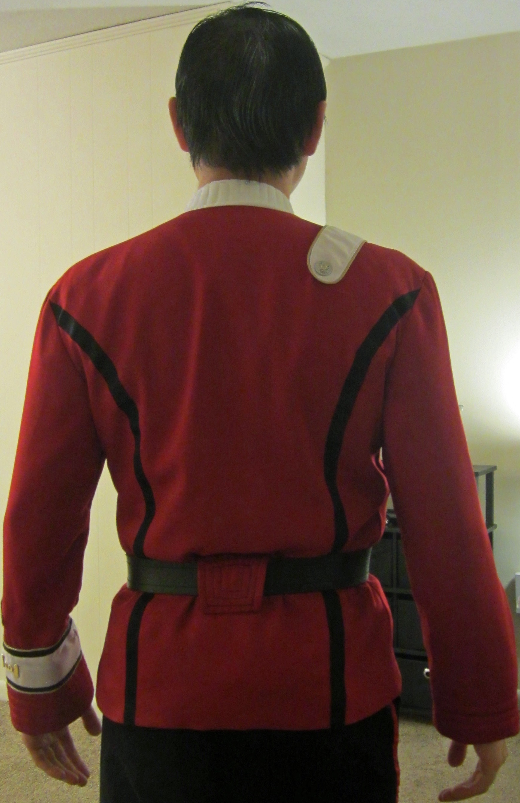 Utopia Base TWOK Uniform: Backside View