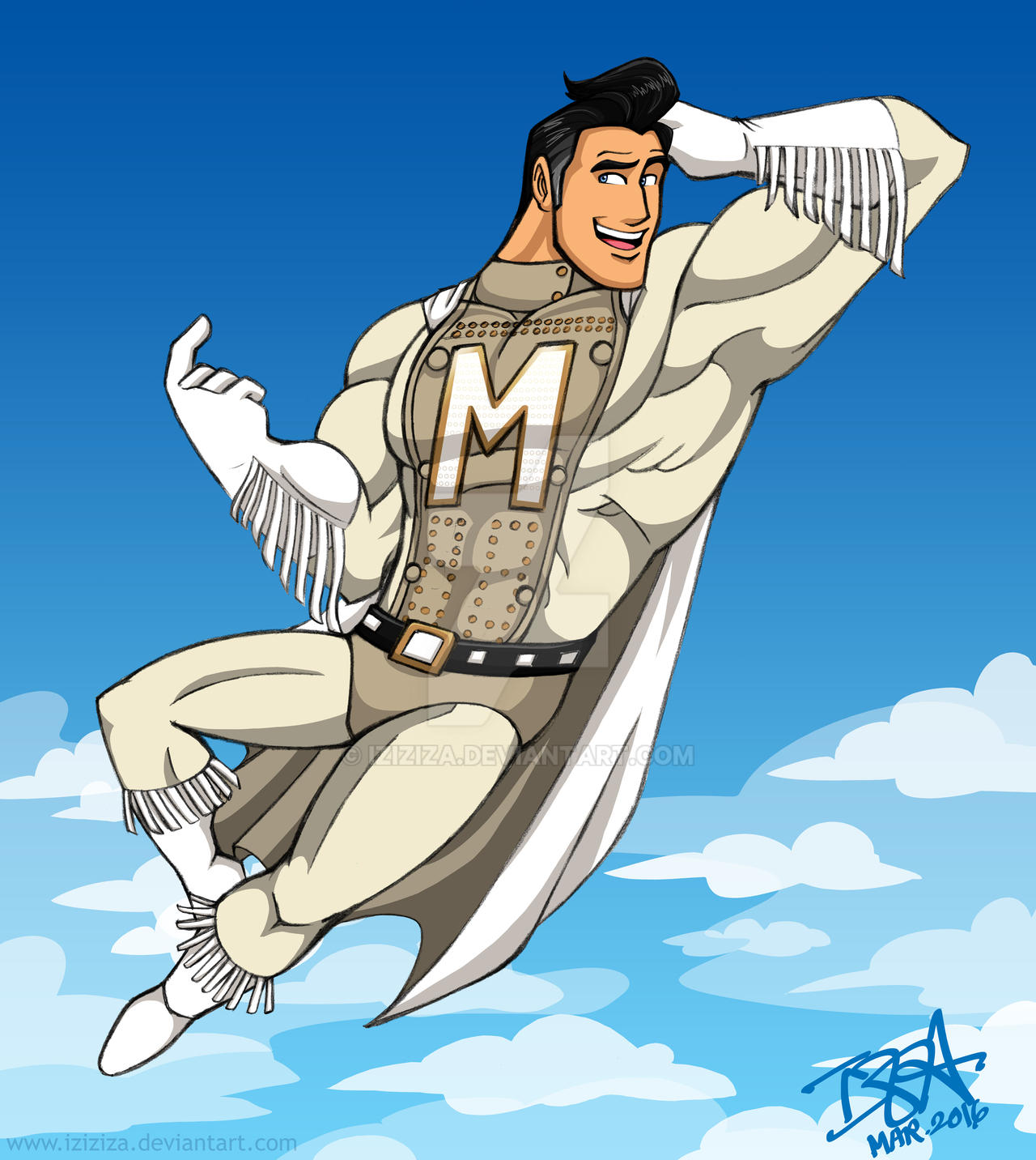 Metro Man by IzIzIza on DeviantArt