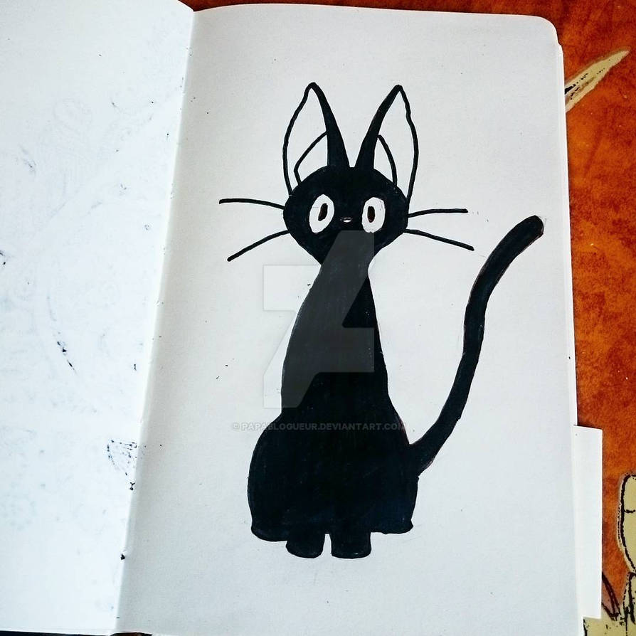 Chat Noir Kiki La Petite Sorciere Studio Ghibli By Papablogueur On Deviantart Chat Noir Kiki La Petite Sorciere Studio Ghibli By Papablogueur On Deviantart