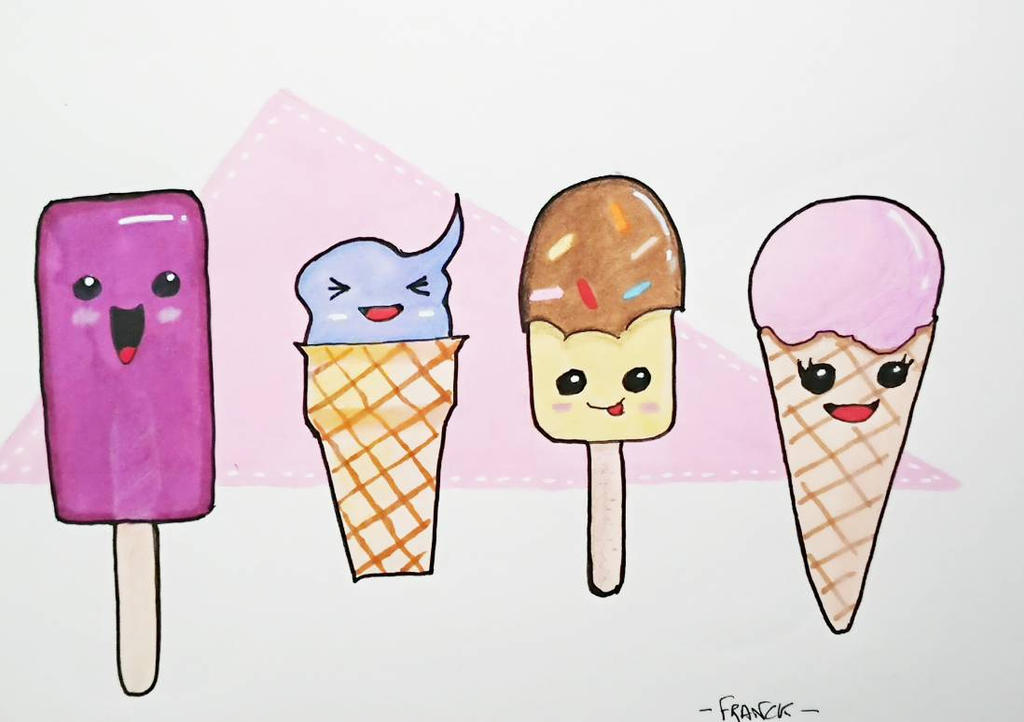 Glace Kawaii By Papablogueur On Deviantart